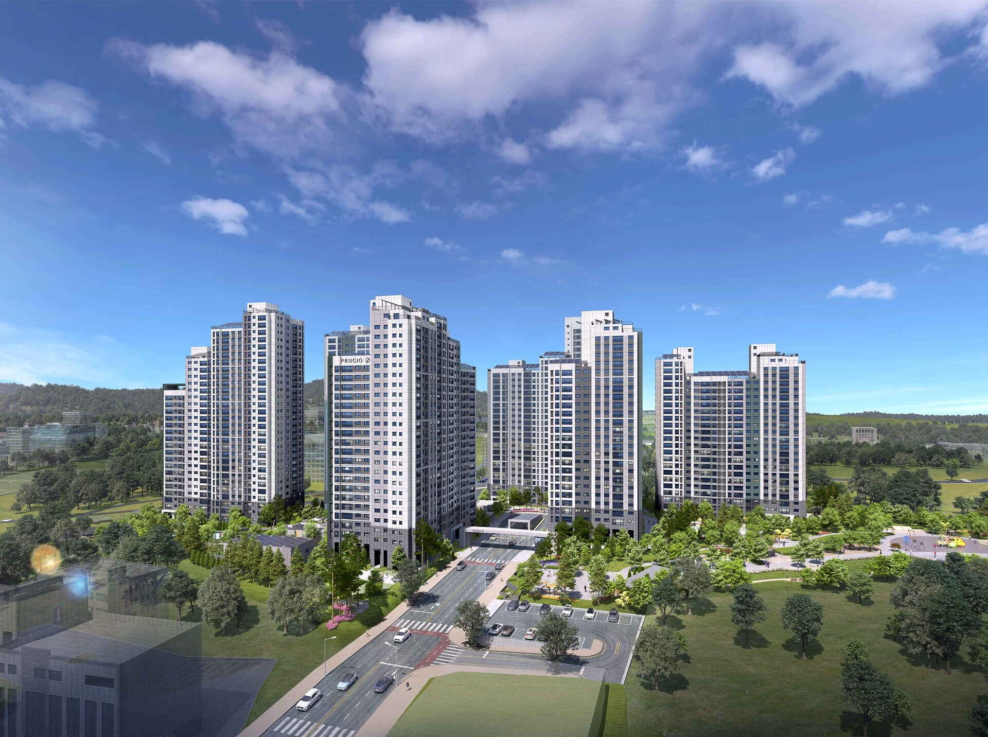 용인 양지 푸르지오 원클러스터파크